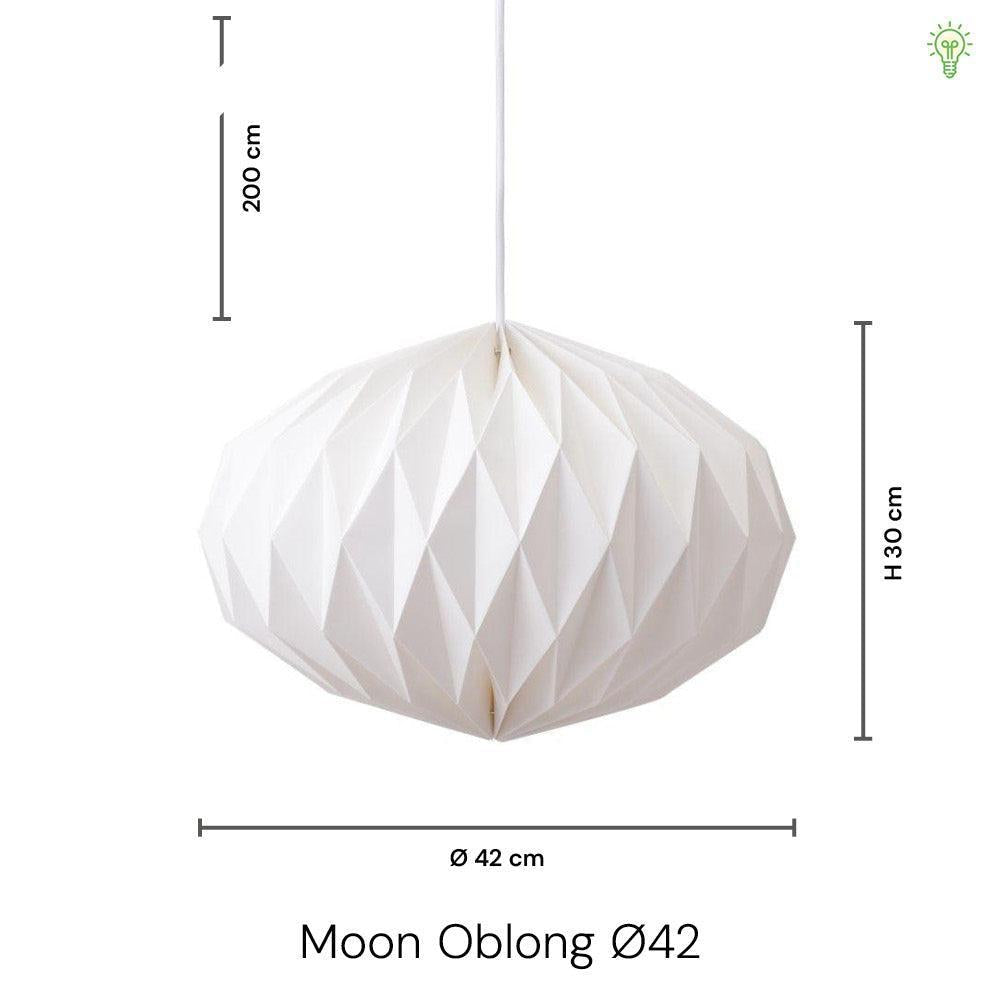 Moon Oblong Pendant Ø42