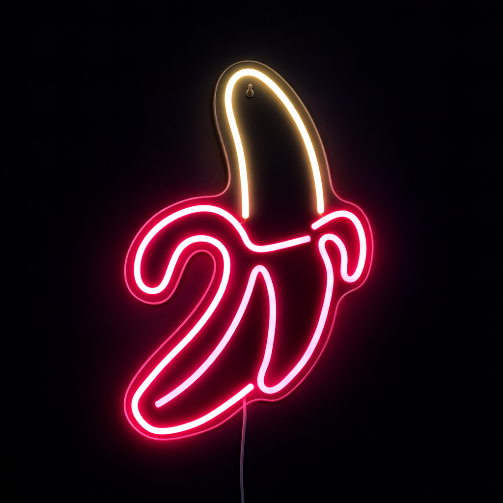 Banana Neonskilt - TEST VARIANT