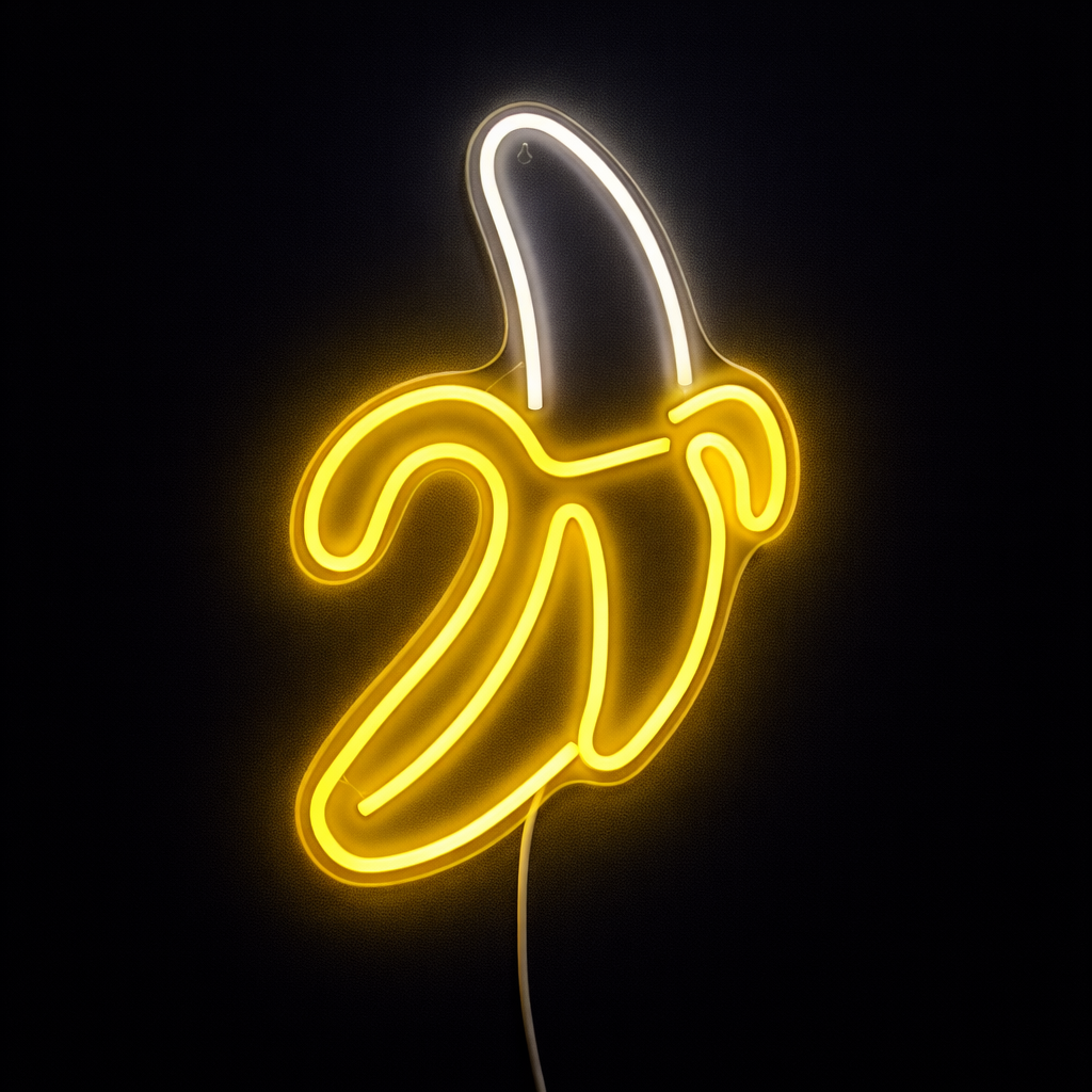 Banana Neonskilt - TEST VARIANT