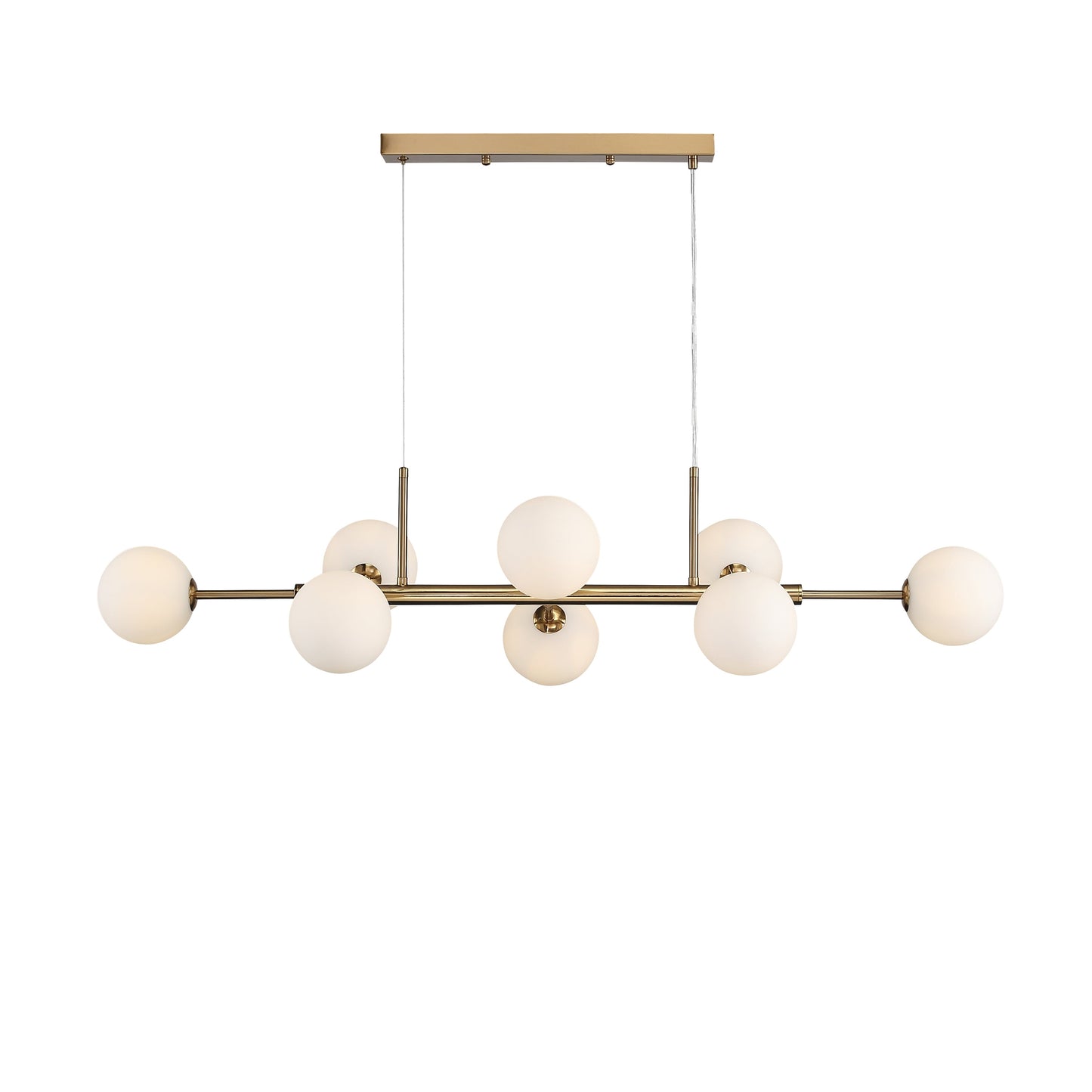 Seti Langbordspendel Børstet Messing/Opal-Nordic Seasons-OutletLamper.dk