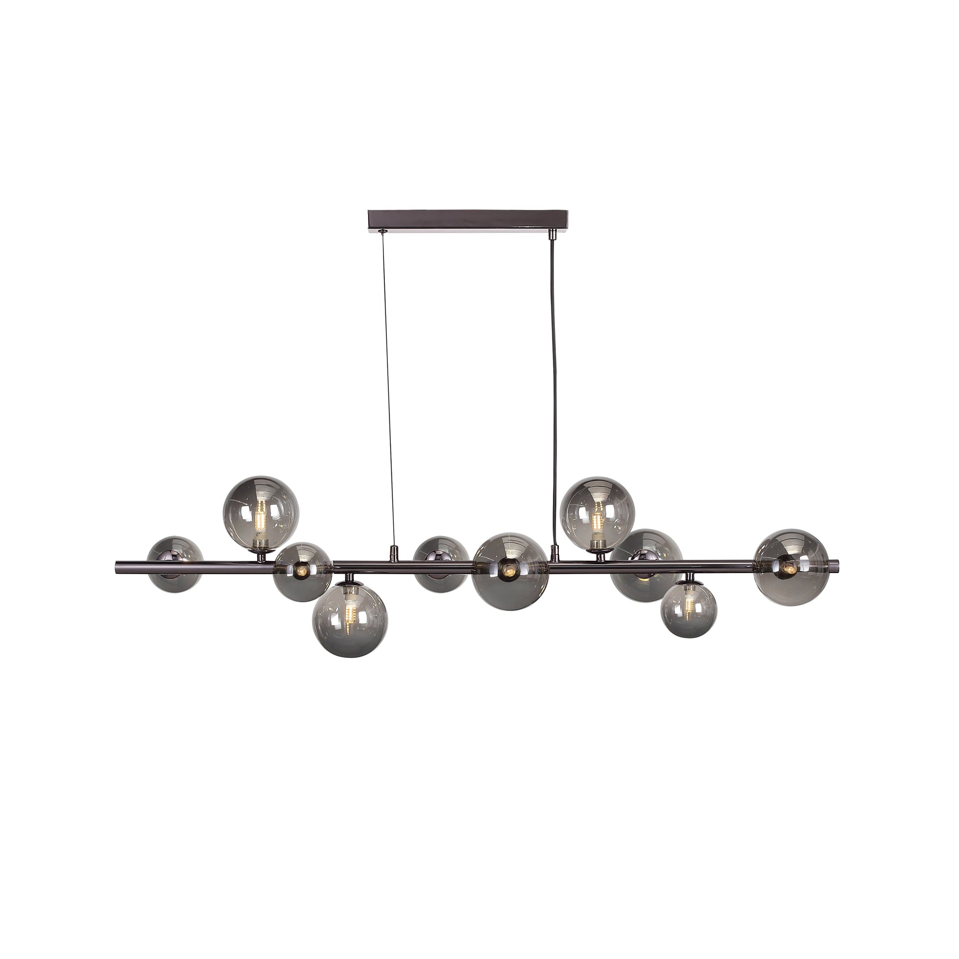Valencia Langbordspendel Sort Titanium/Smoke-Nordic Seasons-OutletLamper.dk