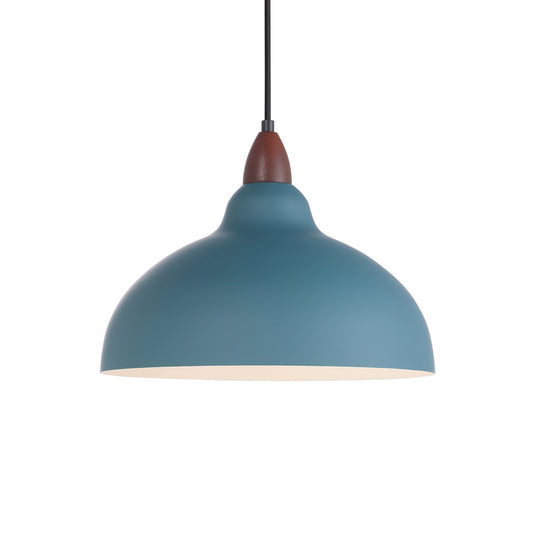 Oak Pendant Ø35 Dark Wood