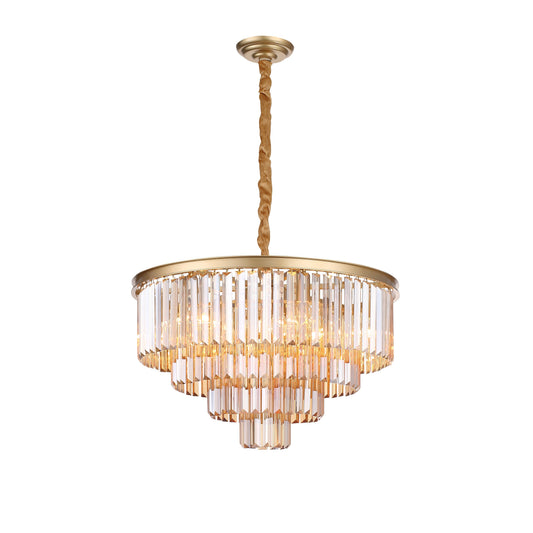 Santorini Lysekrone Ø40 Amber-Nordic Seasons-OutletLamper.dk