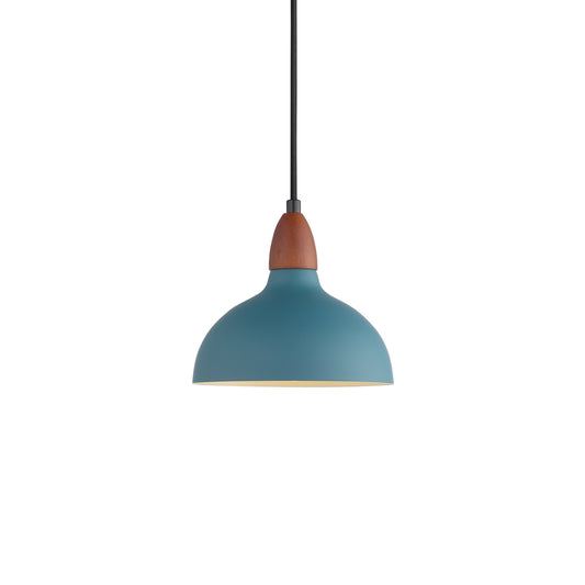 Oak Pendant Ø19 Dark Wood