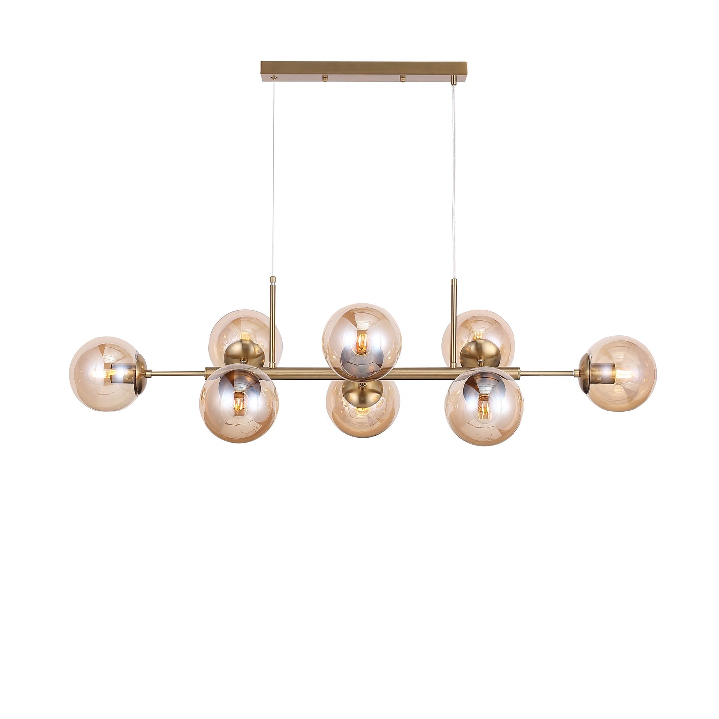 Lugano Langbordspendel Messing/Amber-Nordic Seasons-OutletLamper.dk