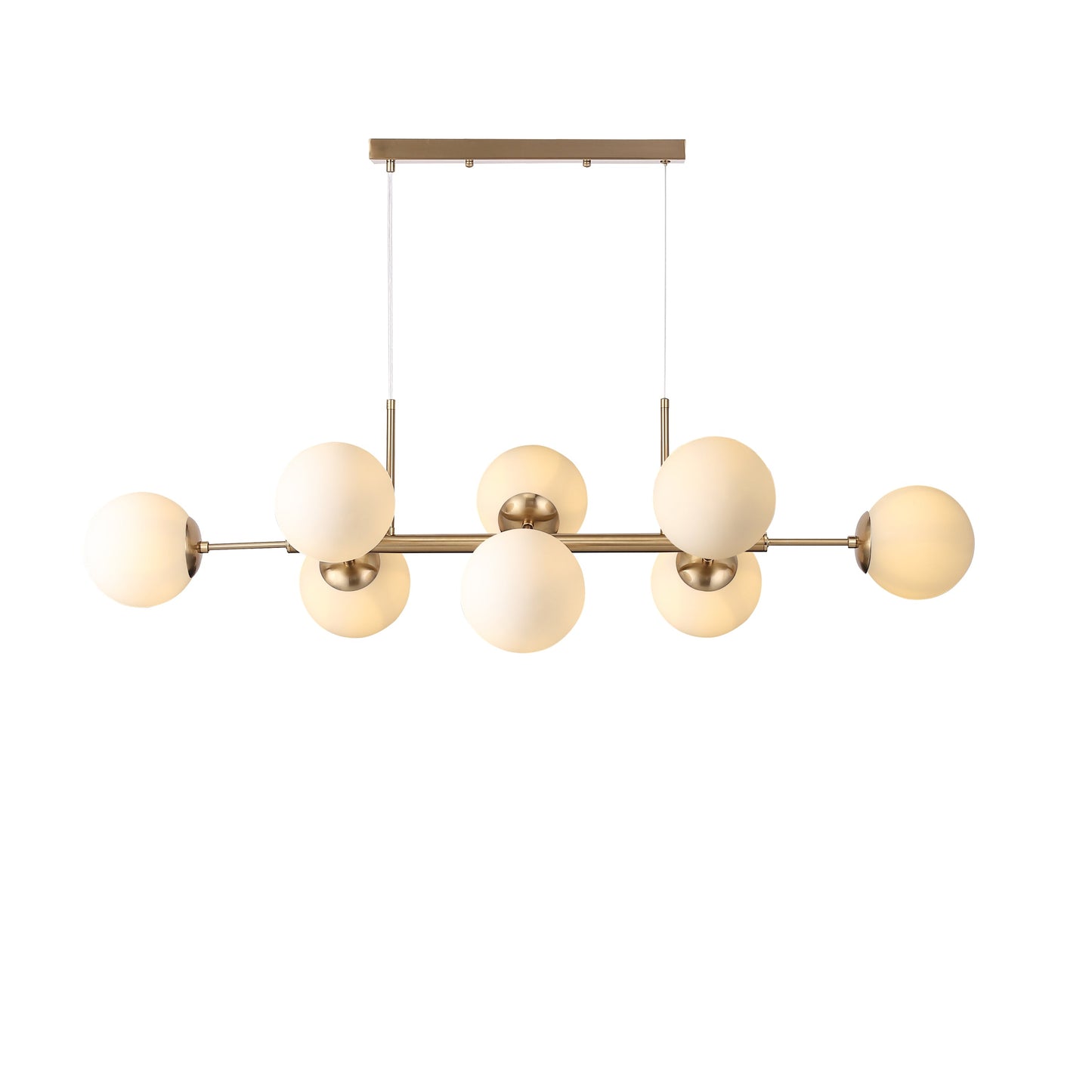 Lugano Langbordspendel Messing/Opal-Nordic Seasons-OutletLamper.dk