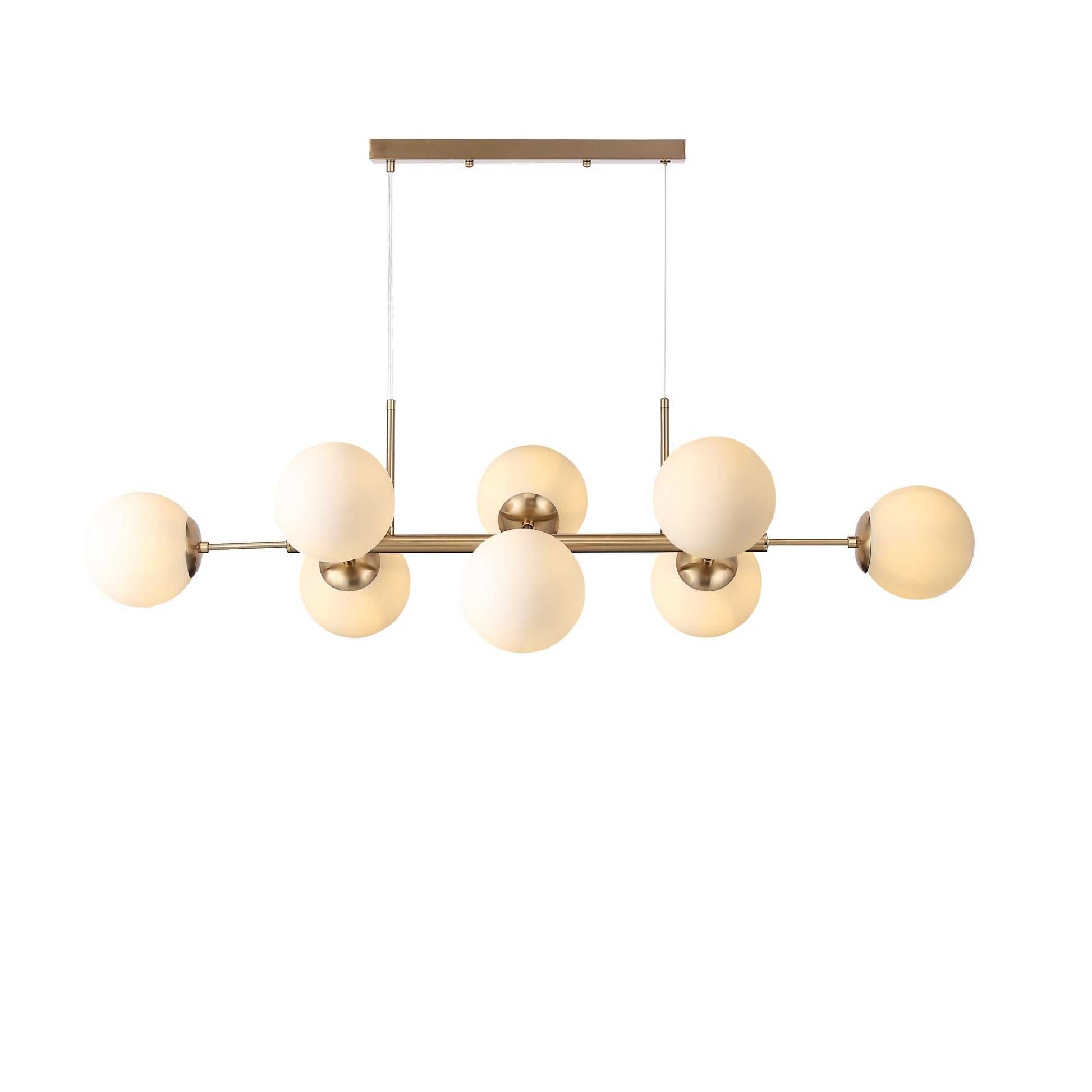 Lugano Langbordspendel Messing/Opal-Nordic Seasons-OutletLamper.dk